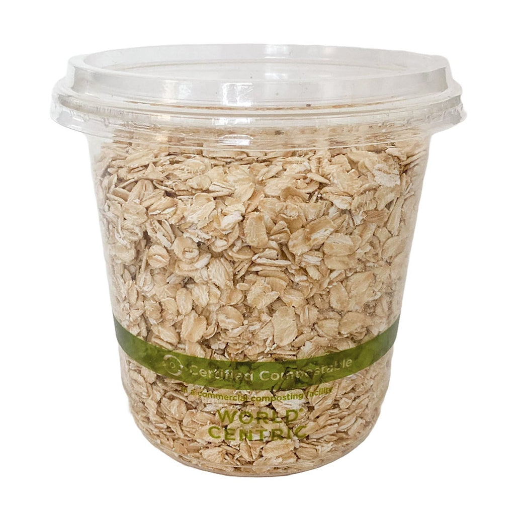 World Centric 24 oz Round Deli, Clear (QTY:500)