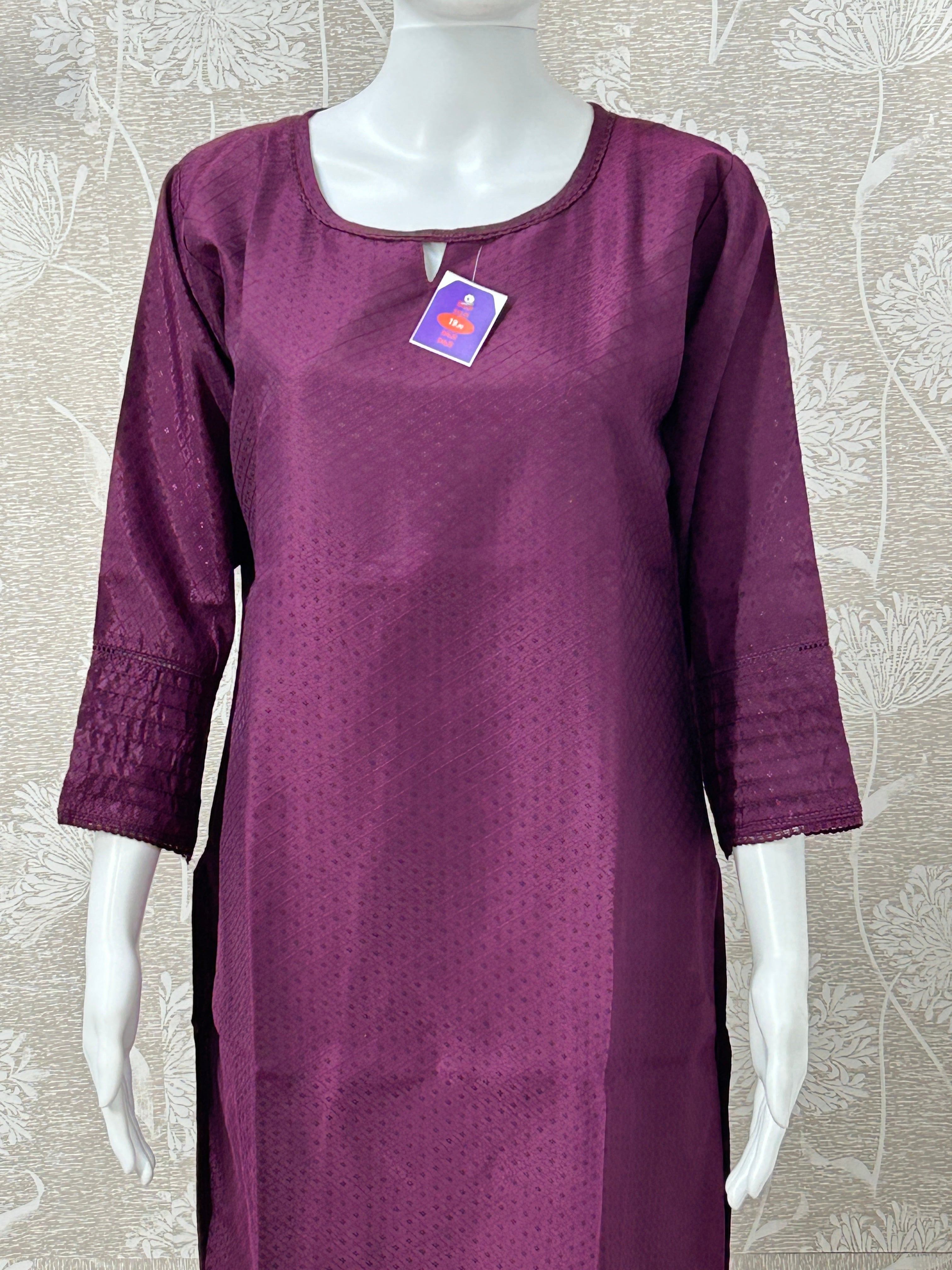 Purple kurti