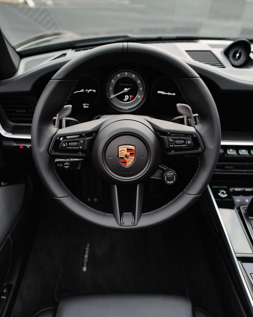 Porsche - GT3 RS Weissach Package Style Aluminum Paddles For JQ Werks Madtrace® Clubsport Magnetic Paddle Shifters