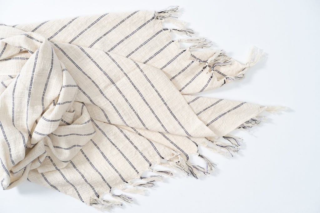 Firuze Cotton Linen Towel