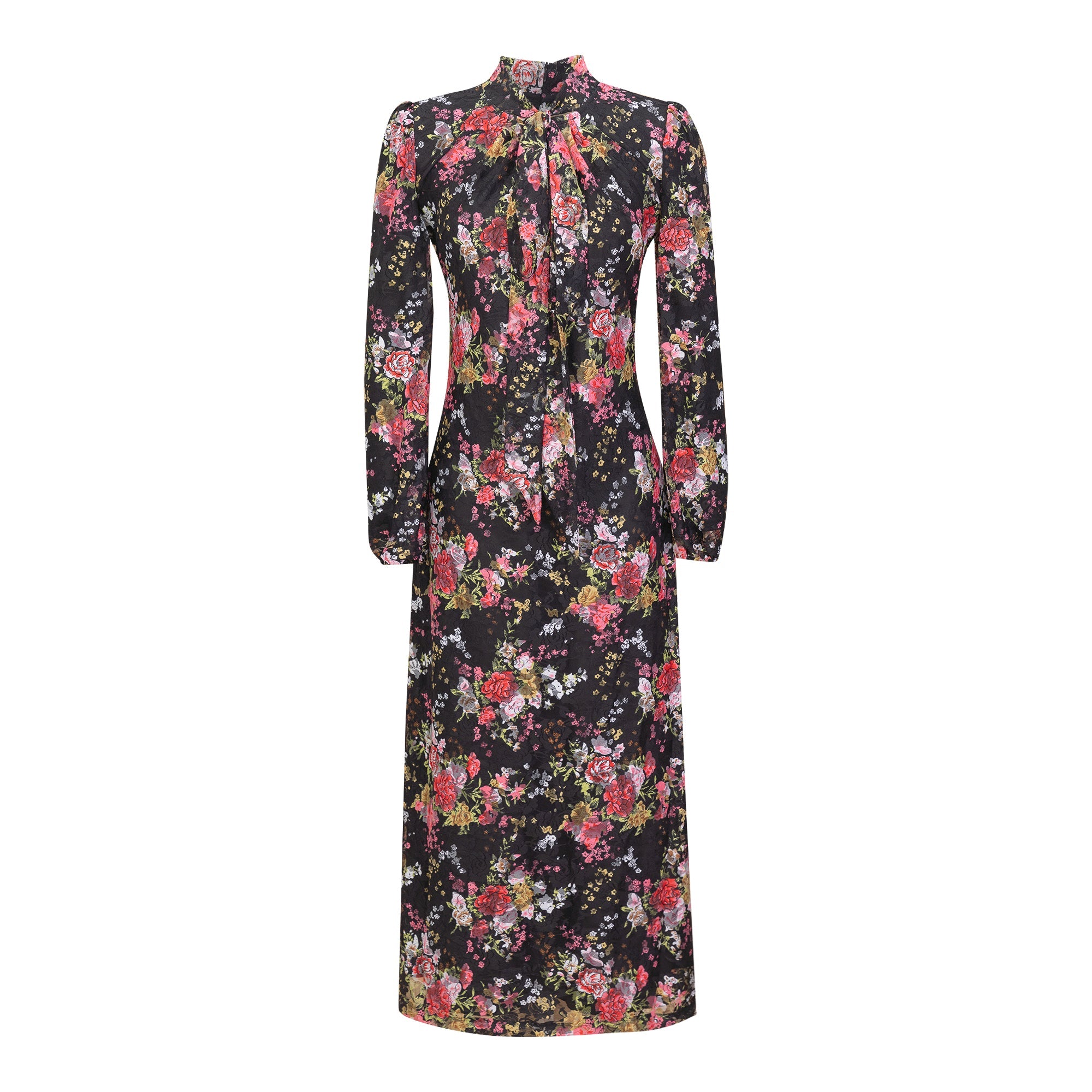 Bow Print Dress