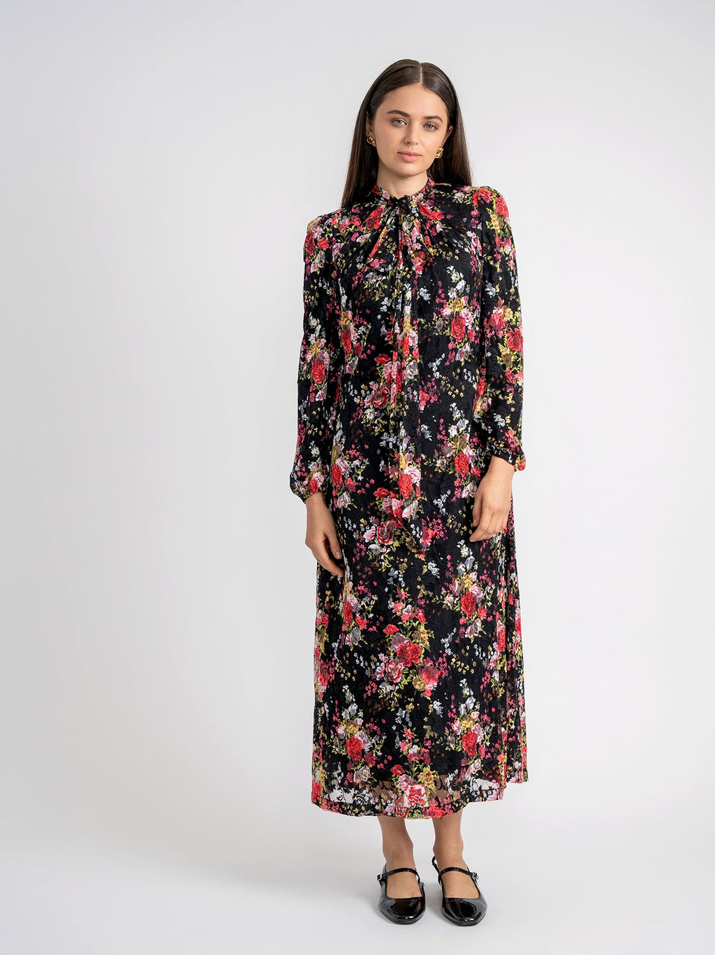 Bow Print Dress