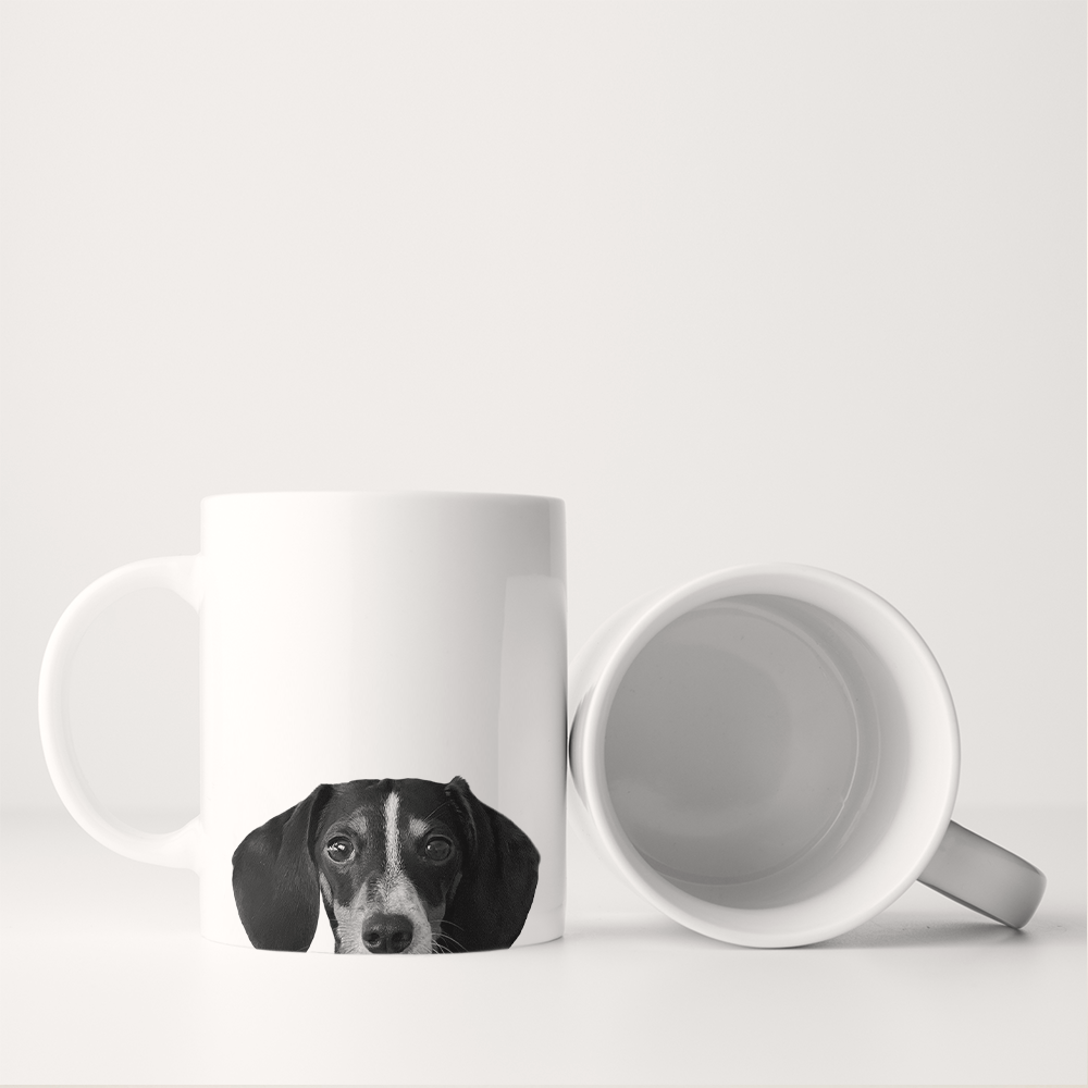 Peeking Pet Ready-Made Coffee Mug