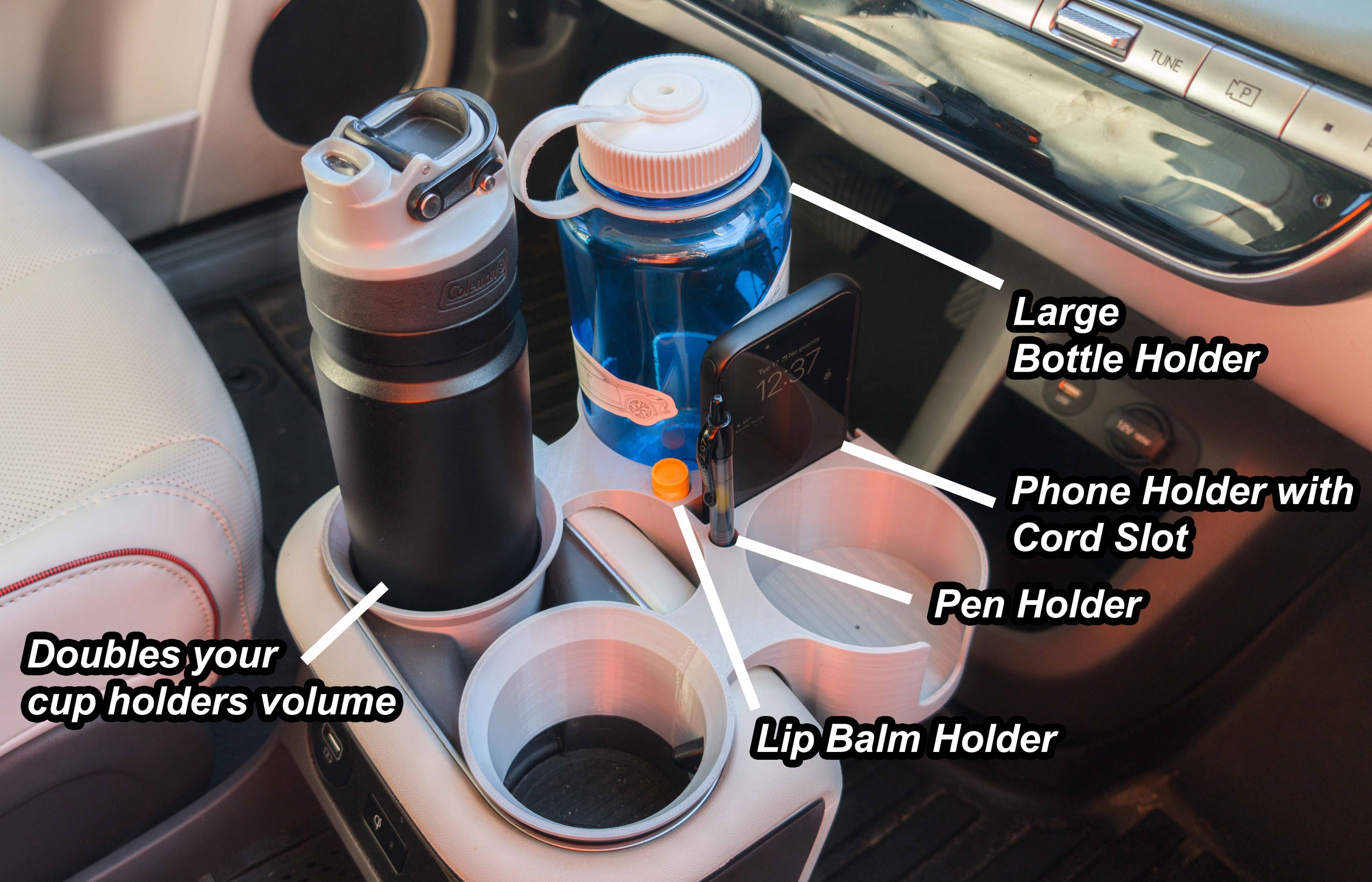 Ultimate Phone & Cup Holder For Ioniq 5