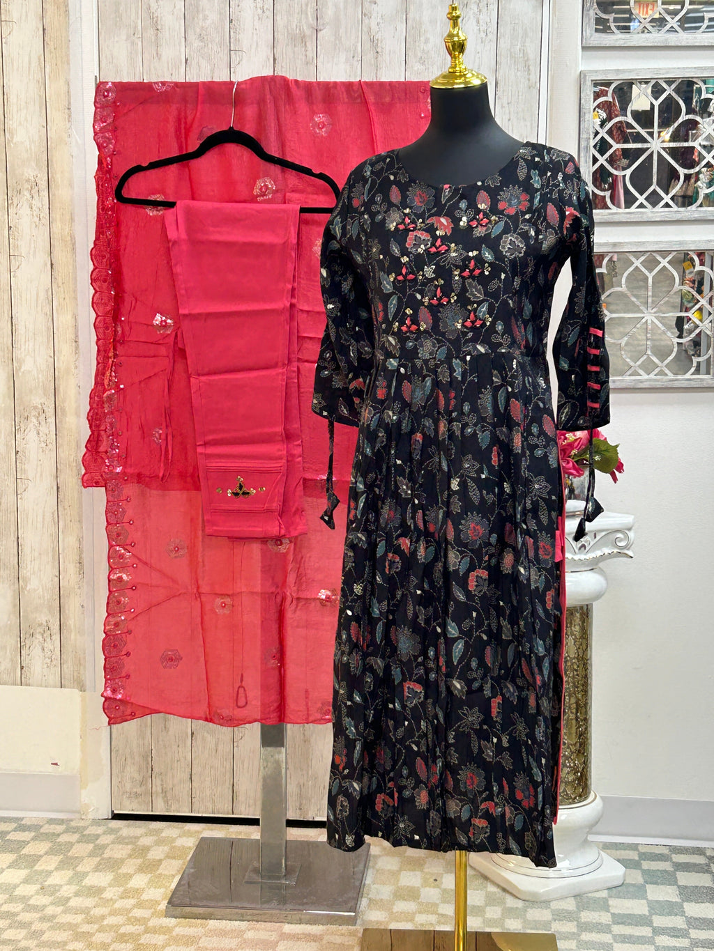 Cotton kurti set | salwar suit