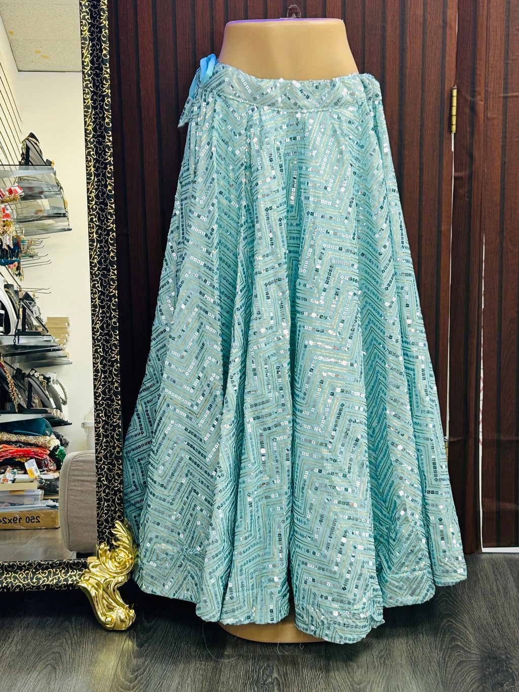 Sequin lehenga Skirt