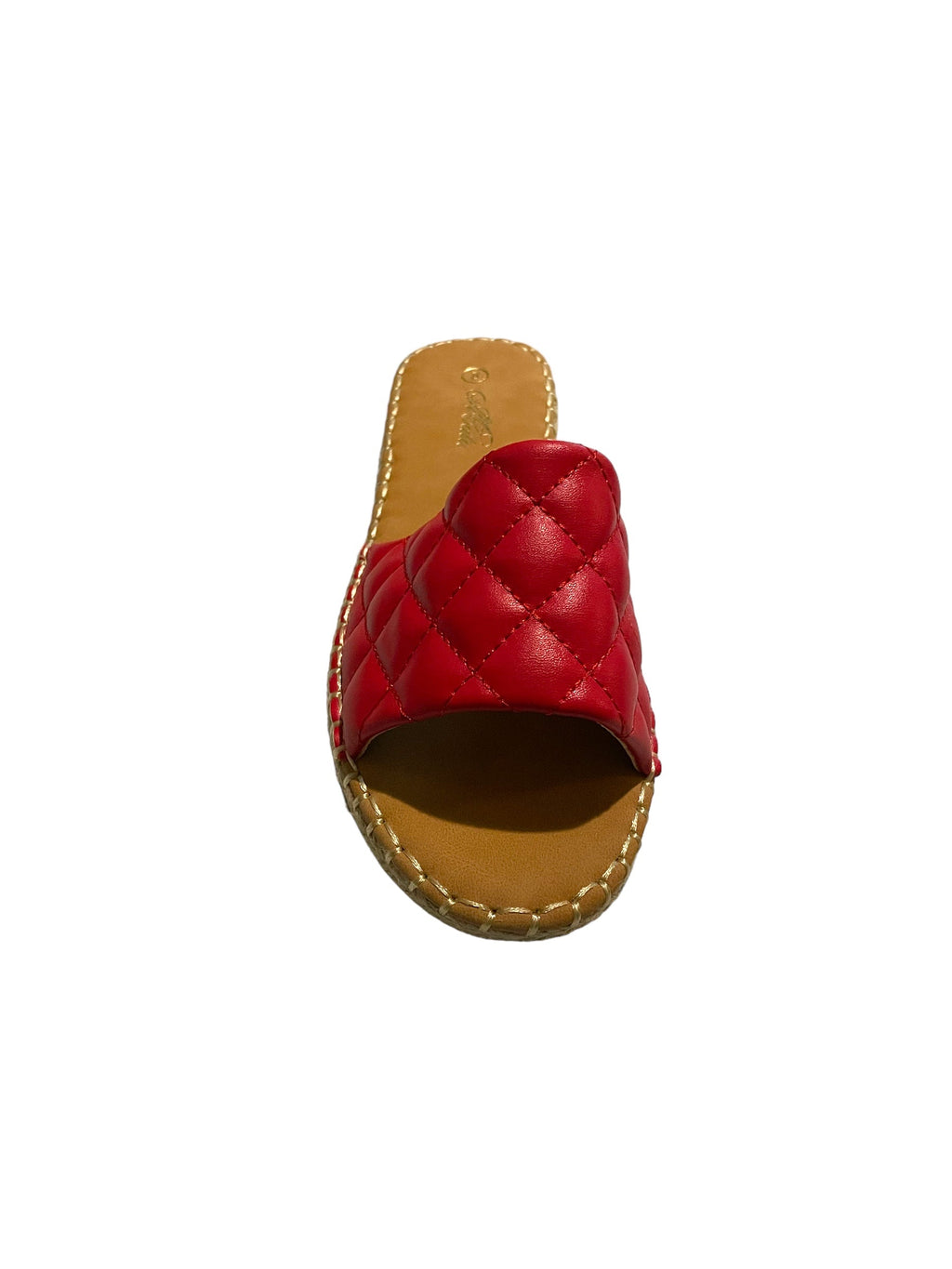 Mata Shoes Fable Flat Slide on Red Size 8