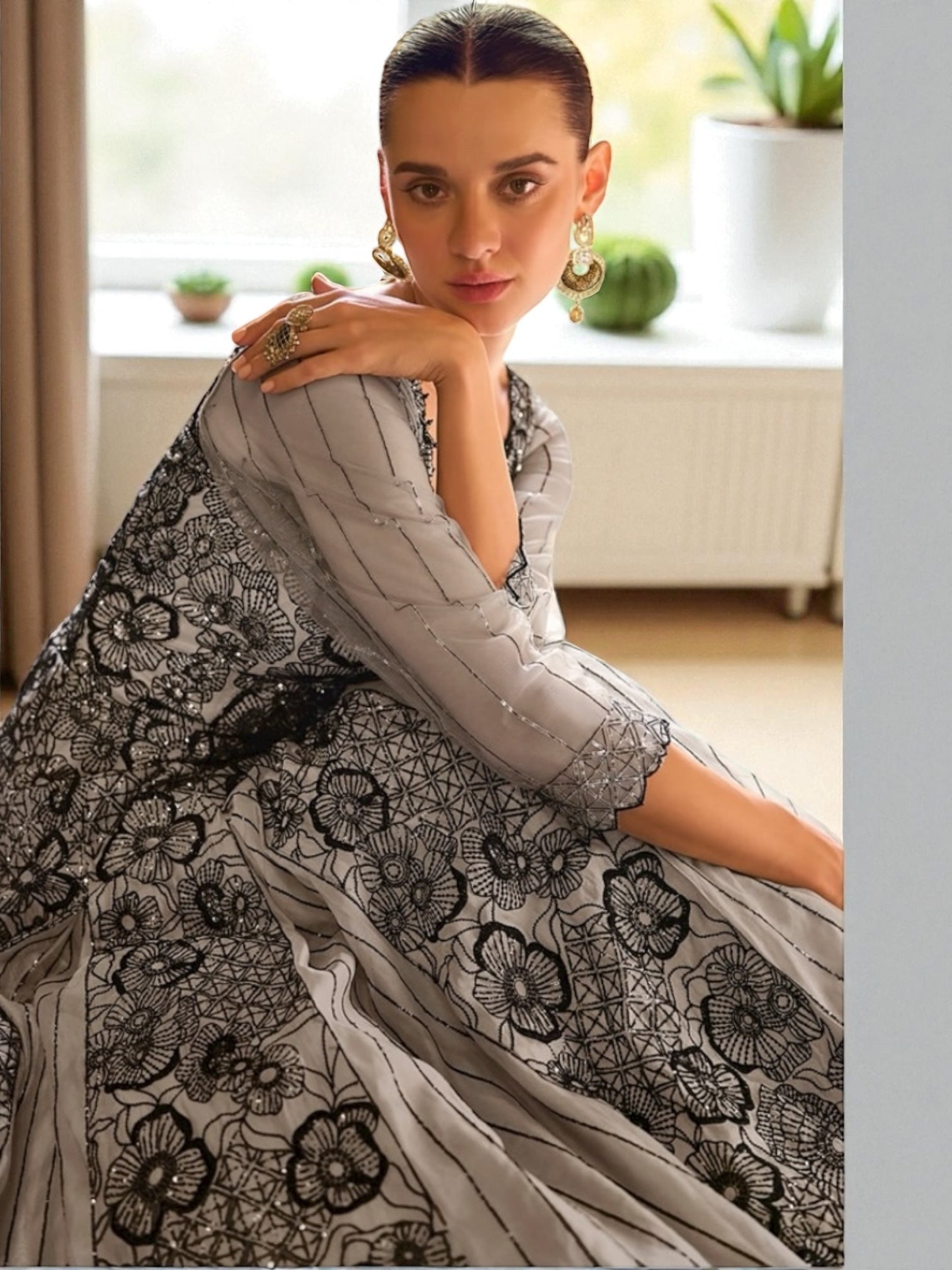 Designer Party wear long gown