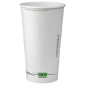 Eco-Products GreenStripe Renewable & Compostable Hot Cups, 20oz (QTY 1000), SKU EP-BHC20-GS