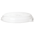 Eco-Products BlueStripe 100% Recycled PET Dome Lid, Fits 24–40oz Sugarcane Bowls (QTY 300), SKU EP-BLRDLIDUS