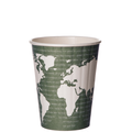Eco-Products World Art 12 oz Renewable & Compostable Insulated Hot Cups (QTY 600), SKU EP-BNHC12-WD