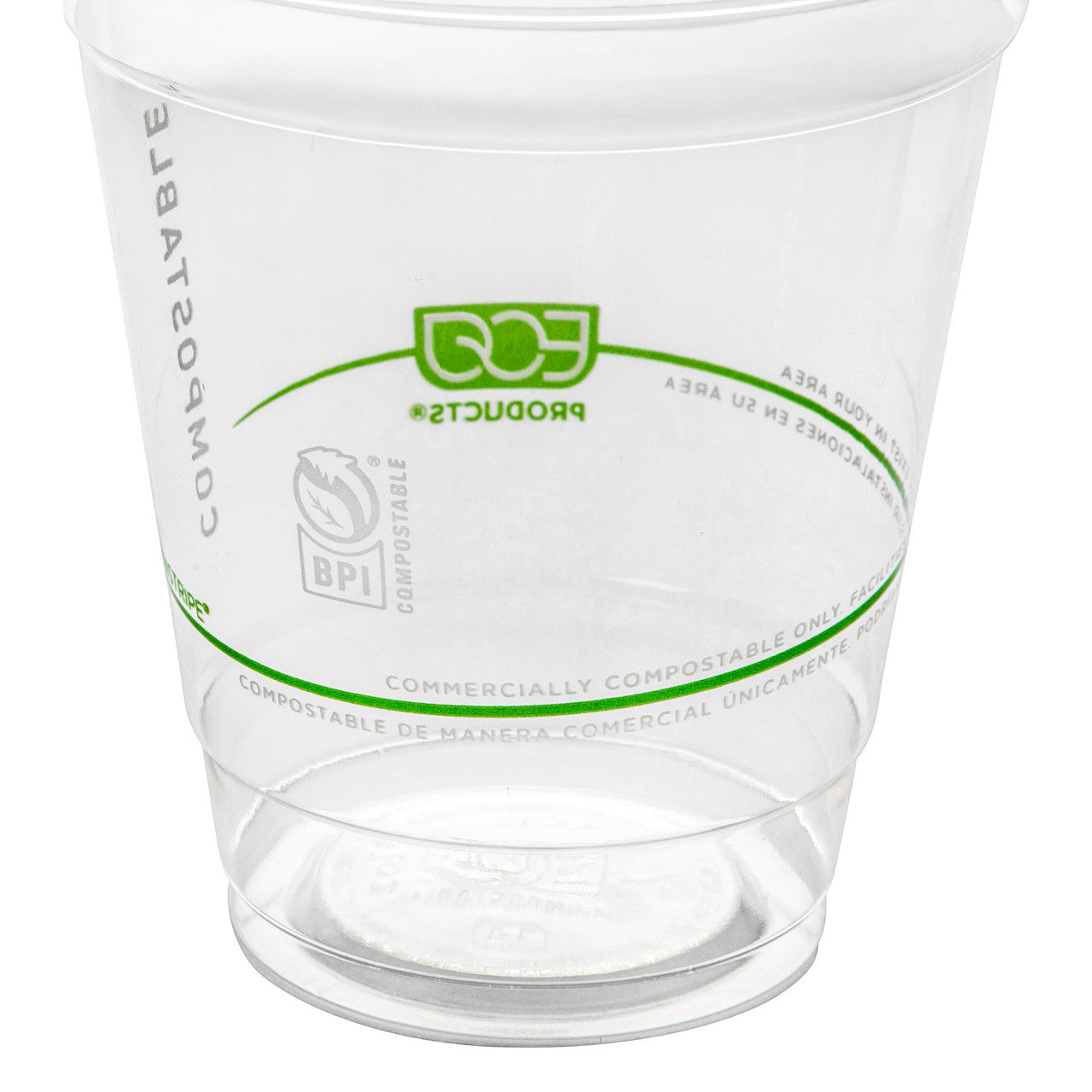 Eco-Products GreenStripe Cold Cups 7oz PLA Compostable (QTY 2000), SKU EP-CC7-GS
