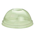 GreenStripe Veridian Renewable & Compostable Cold Cup Dome Lids - No Hole, Fits 9 - 24oz Cold Cups Green (QTY:1000)