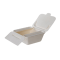 Vanguard Folia (III) Renewable & Compostable Take-Out Container, 6.9 x 5.8 x 2.5in (QTY:300)