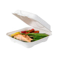 Vanguard Soak Proof 8" x 8" x 3" Hinged Molded Fiber Clamshell (QTY:200)