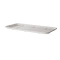 [OOS Until July 2026] GreenStripe Vanguard Renewable & Compostable Lined Molded Fiber Meat & Produce Trays, 11.02 x 6.02 x 0.56in, 10S (QTY:300)