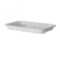 Vanguard Renewable & Compostable Sugarcane Meat & Produce Trays, 8.5 x 6 x 1.0in, 2D (QTY:400)