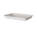 Vanguard Renewable & Compostable Sugarcane Meat & Produce Trays, 9.5 x 7.17 x 1.13in, 4D (QTY:300)