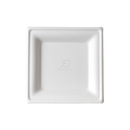 Eco-Products Vanguard Renewable & Compostable Square Sugarcane Plates, 6in, Natural (QTY 500), SKU EP-P021NFA