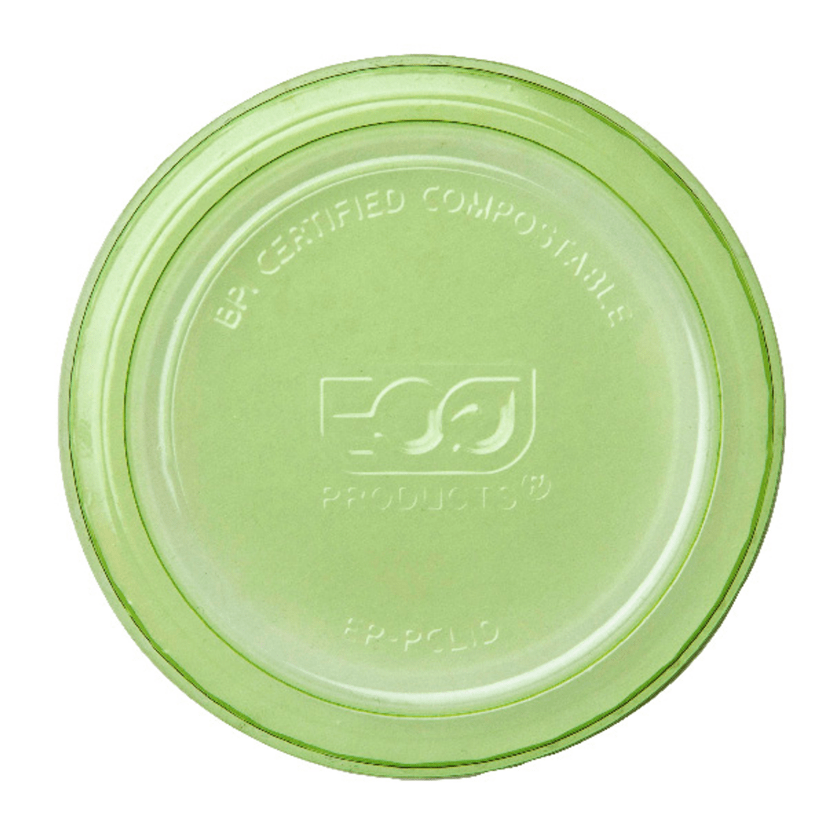 Eco-Products GreenStripe Renewable & Compostable Portion Cup Lids, Green, Fits 2-4 oz Cups (QTY 2000), SKU EP-PCLIDGN