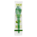 Eco-Products GreenStripe Plantware 6 in PLA Spoon, Individually Wrapped, Compostable (QTY 1000), SKU EP-S013-WGN