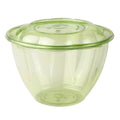 GreenStripe Renewable & Compostable Salad Bowls w/ Lids - 48oz Green (QTY:150)
