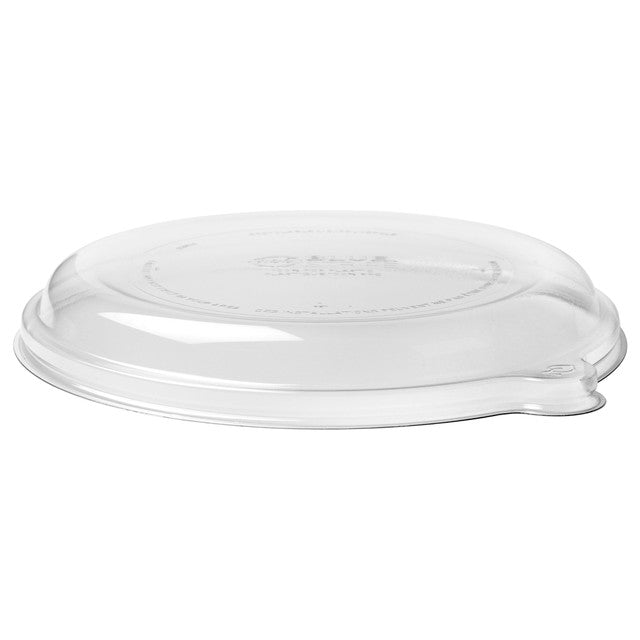 Eco-Products WorldView 9 in Round Take-Out Container Lid 100% Recycled PET Clear (QTY 300), SKU EP-SCR9LID **NOT CERTIFIED COMPOSTABLE**