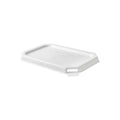 GreenStripe Vanguard WorldView Renewable & Compostable Flat Rectangle Molded Fiber Lid, Fits SCRC16 Molded Fiber Container (QTY:400)