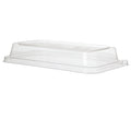 Eco-Products WorldView Renewable & Compostable Lid, Fits 24-32oz Rectangle Sugarcane Take-Out Containers (QTY 200), SKU EP-SCRC24LIDP