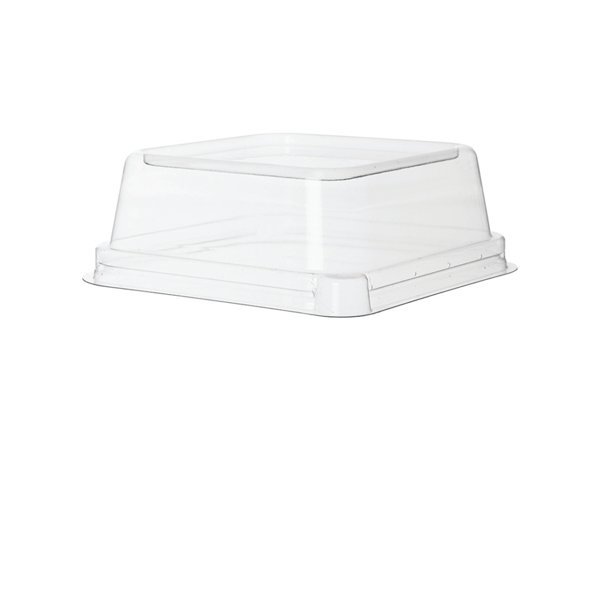 Eco-Products WorldView Renewable & Compostable Lid for 5in Square Sugarcane Take-Out Containers (QTY 400), SKU EP-SCS5LID