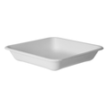 Eco-Products Vanguard WorldView Sugarcane Take-Out Container 8in Square Compostable (QTY 200), SKU EP-SCS8TNFA