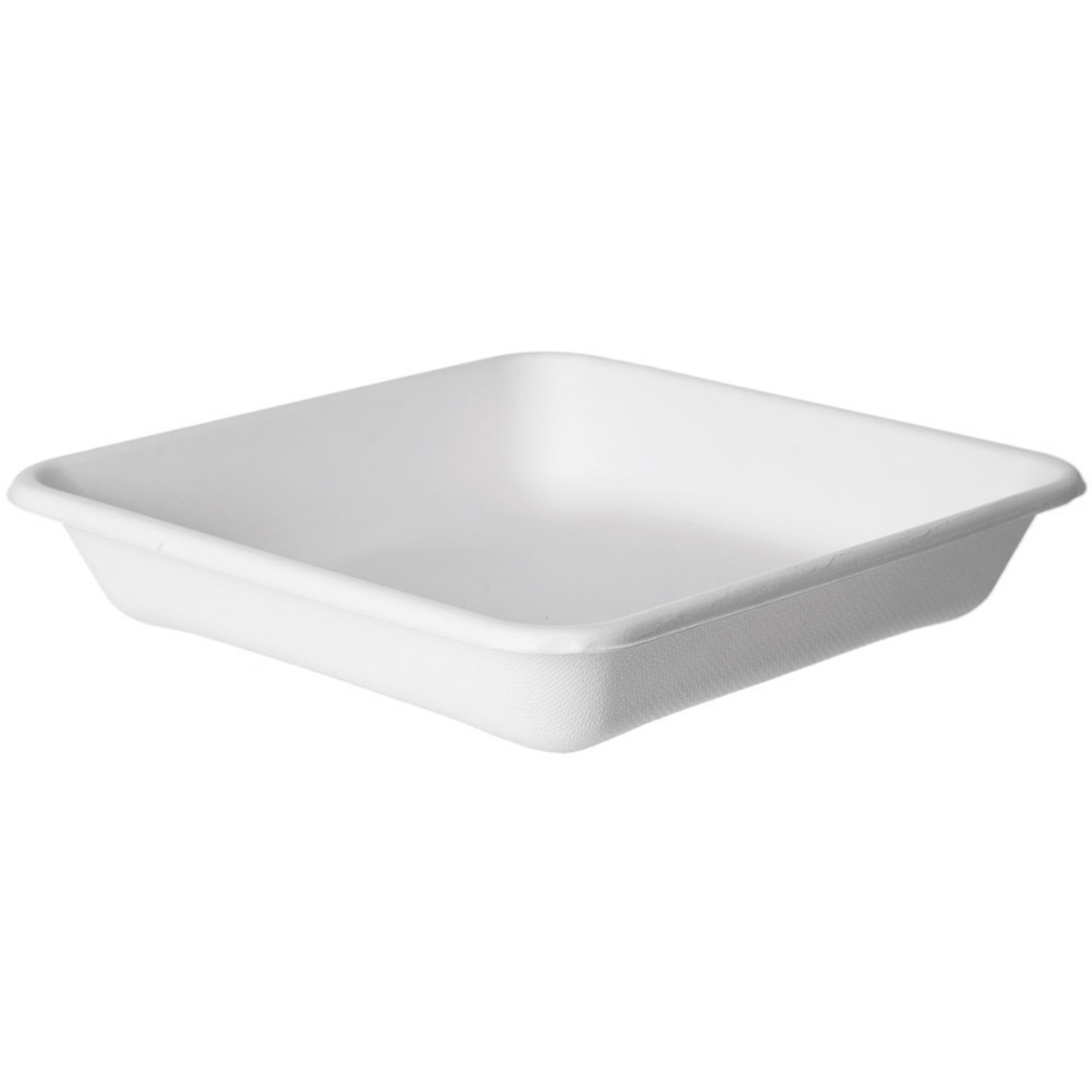 Vanguard WorldView Renewable & Compostable Sugarcane Take-Out Container - 9in Square, SKU EP-SCS9TNFA (QTY:200)