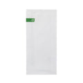 GreenStripe Renewable & Compostable Pinch Bottom 1# White Bag 4x8 (QTY:1000)