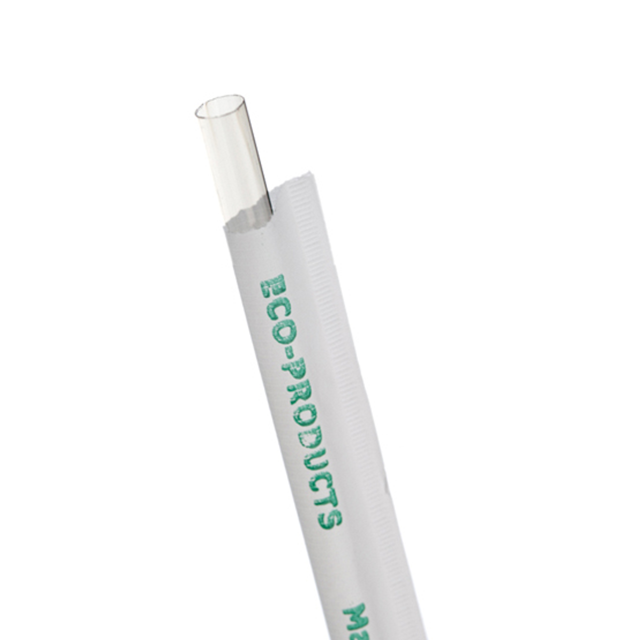 Eco-Products GreenStripe Compostable 7.75in PLA Wrapped Straw 6mm (QTY 9600), SKU EP-ST770