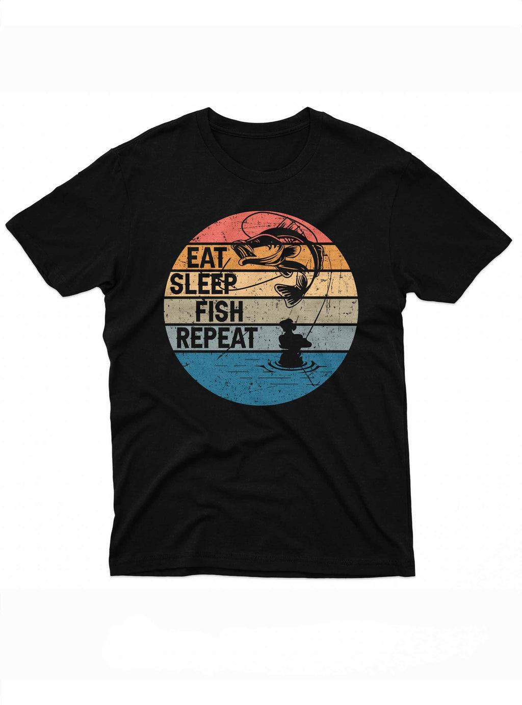 East Sleep Fish Repeat Tee