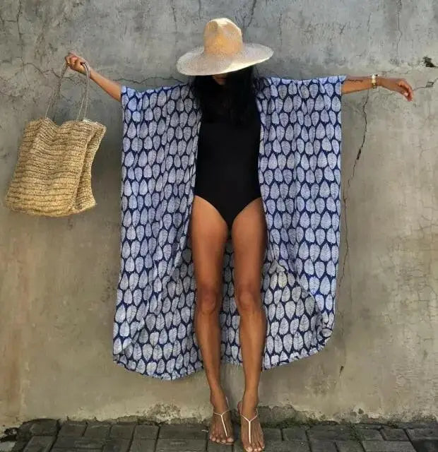 Embroidered Beach Tunic Beach Cover Up Sarong