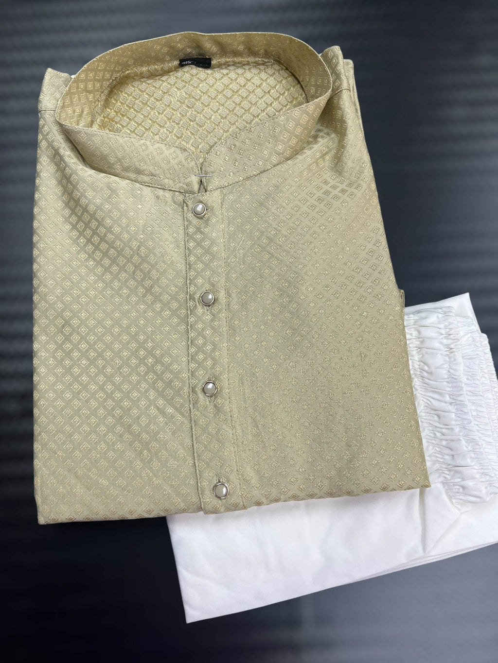 Light Mehandi green kurta set