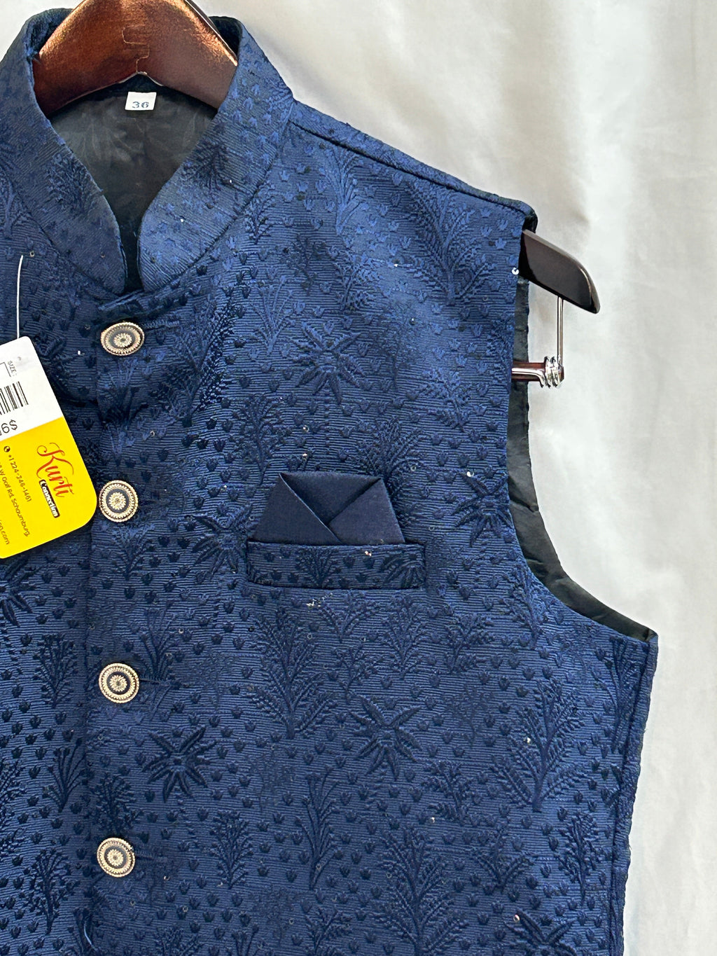 Silk vests for men | half jacket / kurta