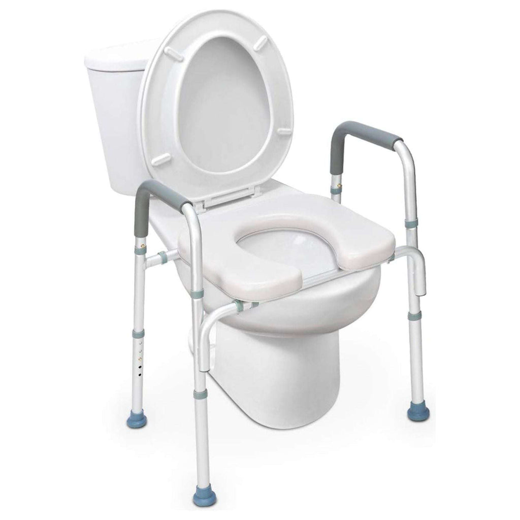 Raised Toilet Seat 300lb Heavy Duty Medical Raised Homecare Commode