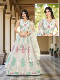 White lehenga Choli set
