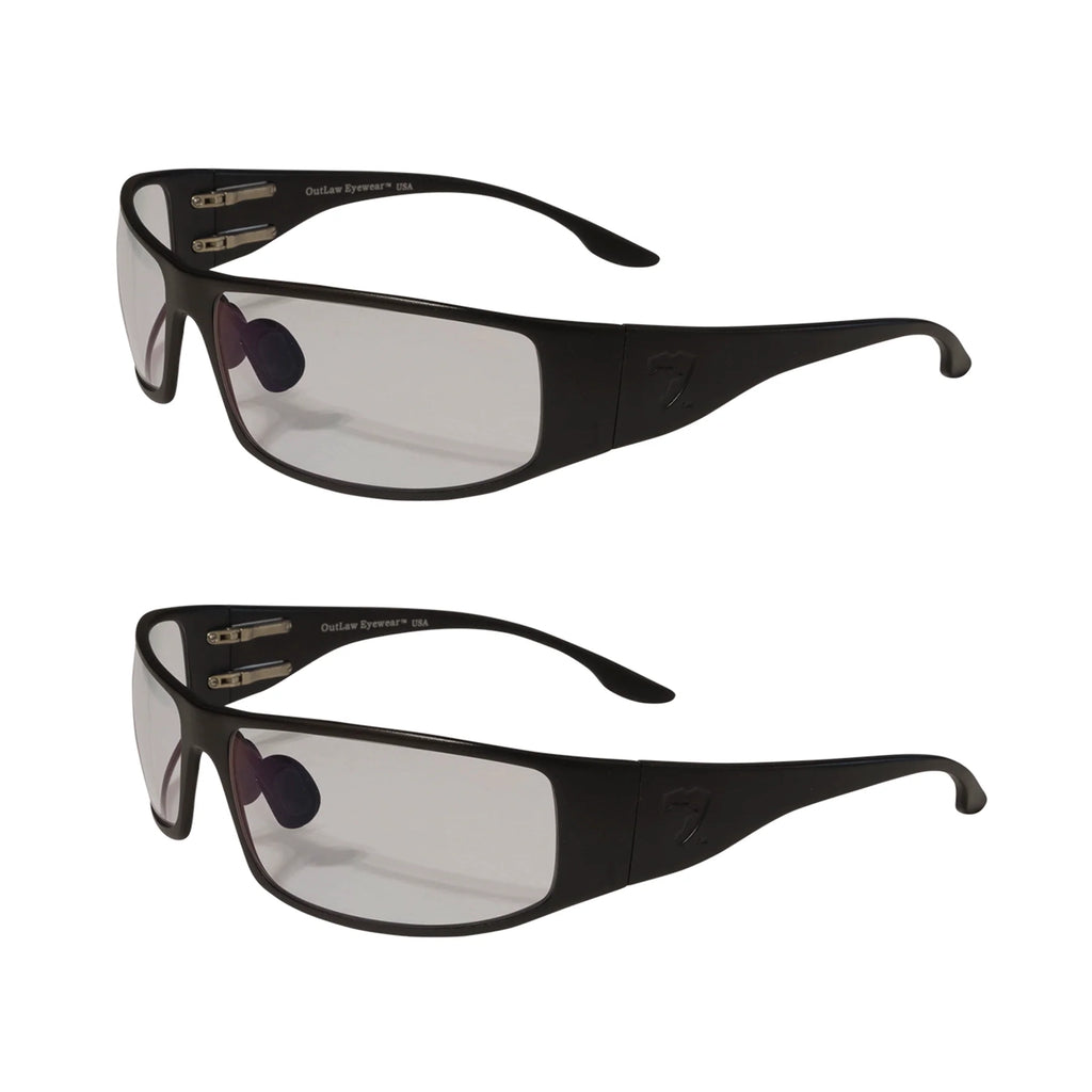 Fugitive TAC Black / Pathfinder 5.0 Transition - ANSI Z87.1-2015 (2 Pack)