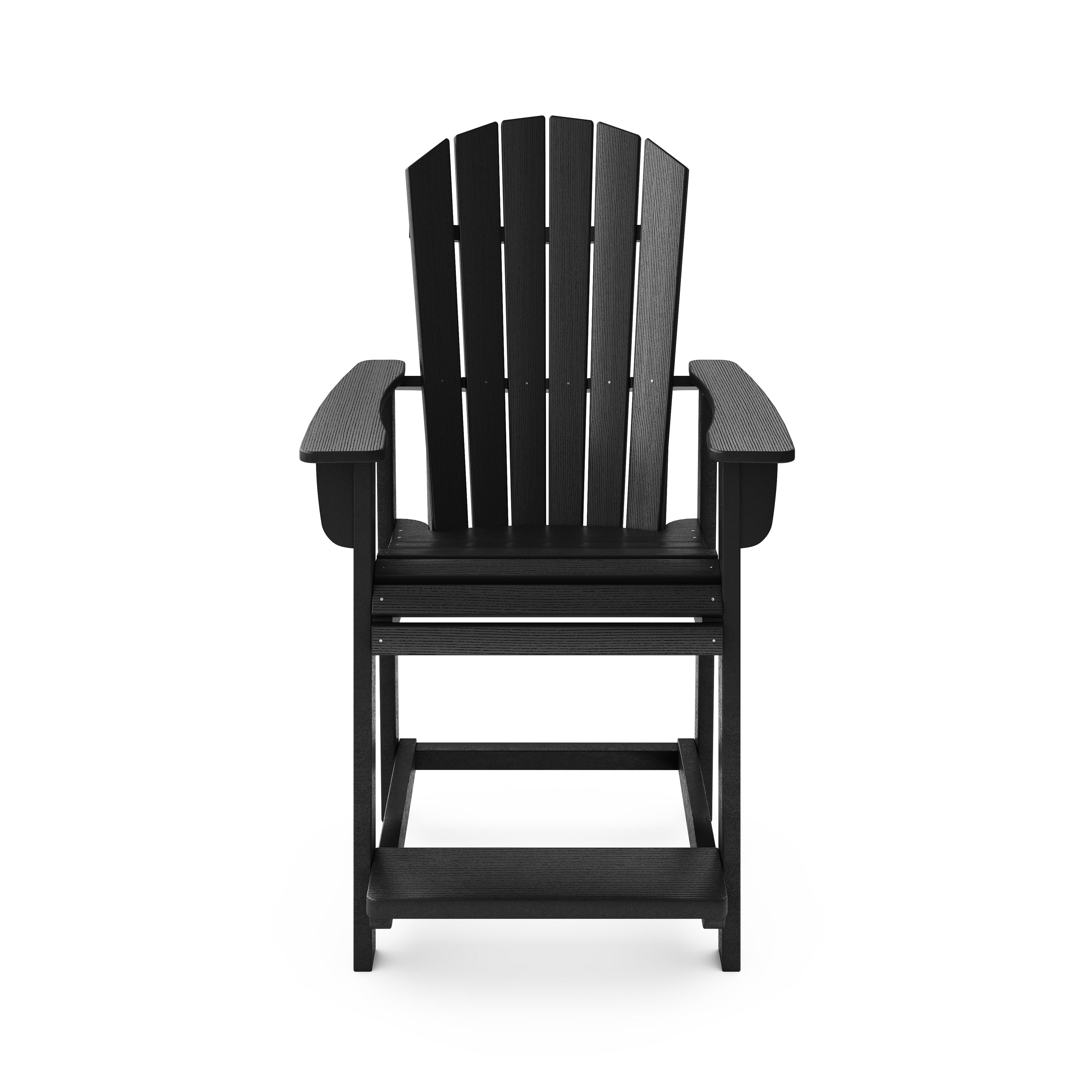 SoPoly St Simons Fan Back Counter Chair (Premium)