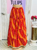 Jaipur Bandhani skirt / cotton lehenga