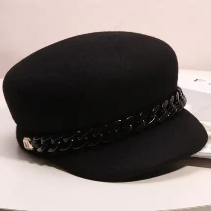 High-End Retro Women's Wool Hats