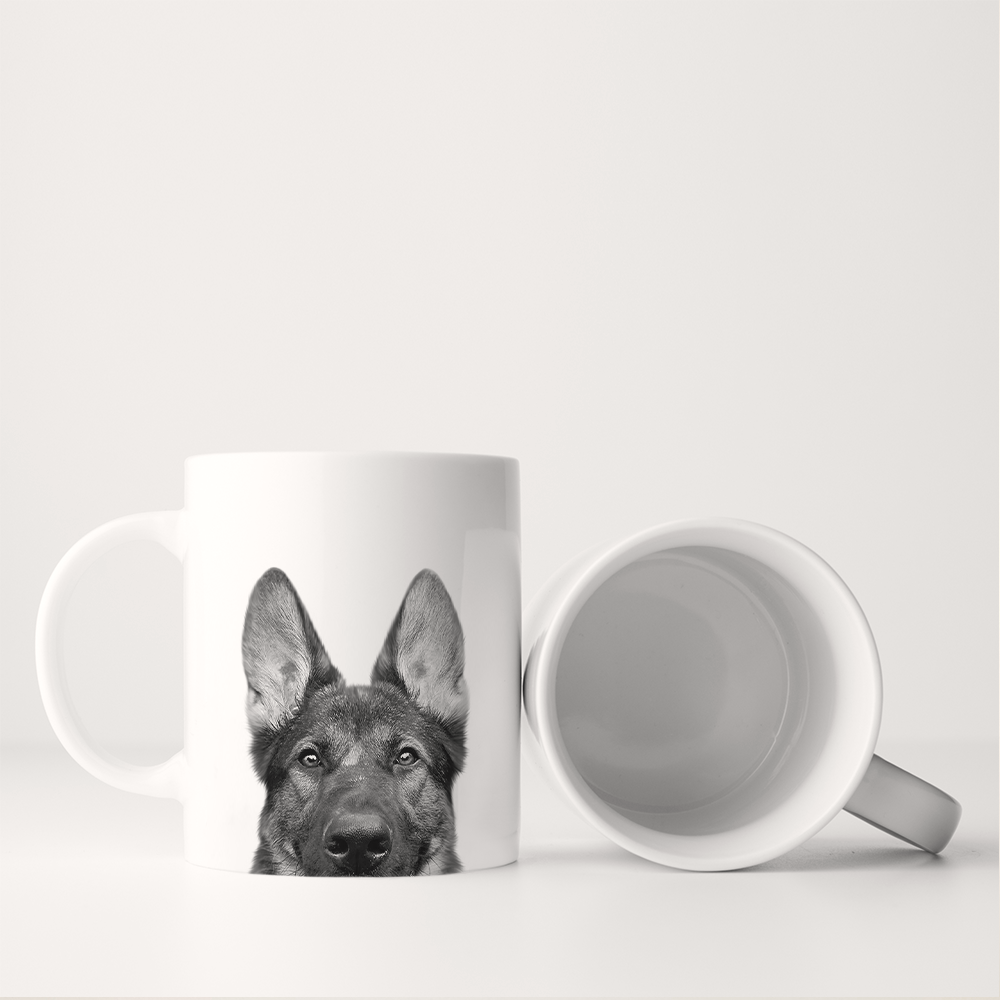 Peeking Pet Ready-Made Coffee Mug