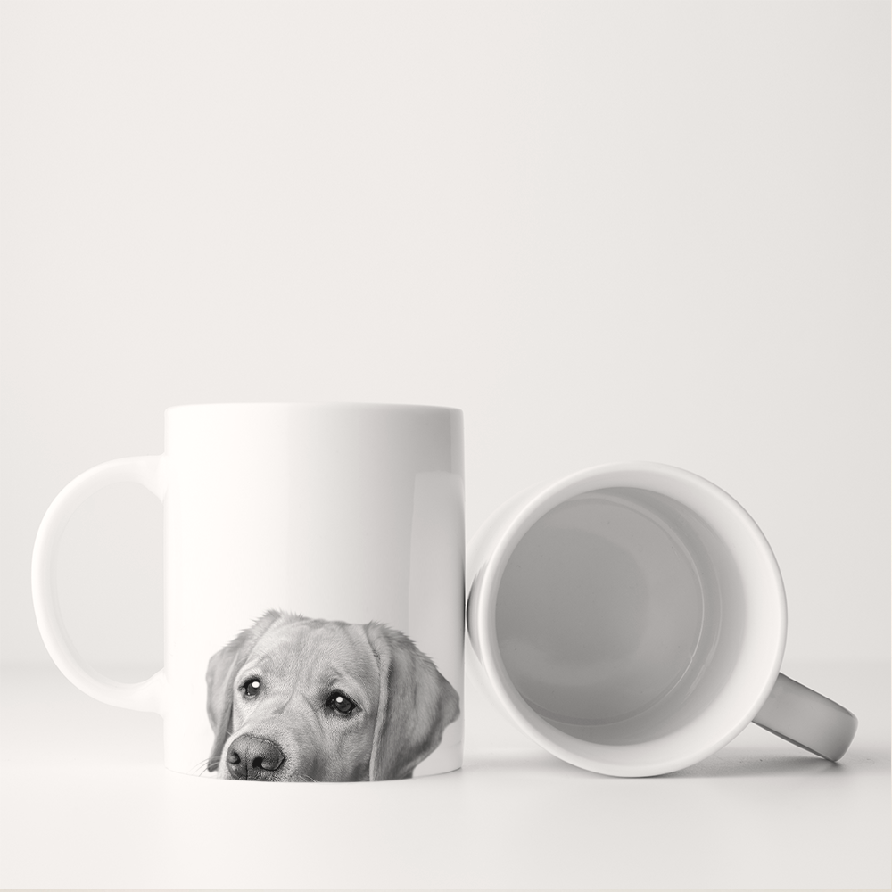 Peeking Pet Ready-Made Coffee Mug