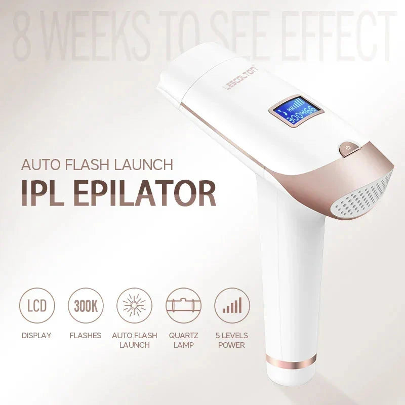 Lescolton T009i IPL Laser Epilator Hair Remover Permanent LCD Display Bikini Face Body Painless Electric Depilador For Women