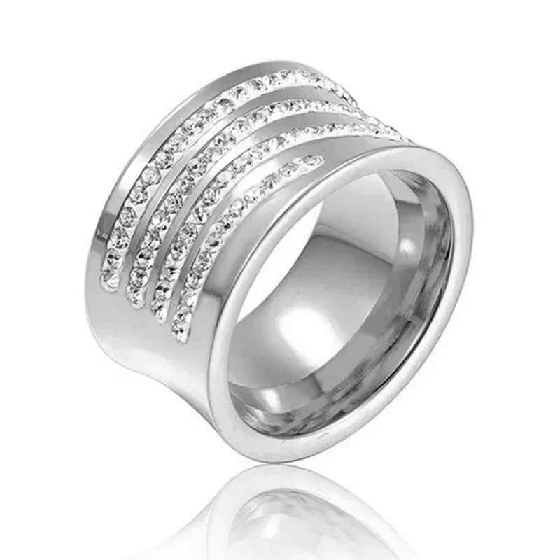 Wednesday Rhinestone Ring
