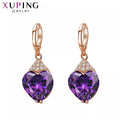 Xuping Jewelry Fashion Luxury Women Drop Earrings with Synthetic Cubic Zirconia for Valentine's Day Gift 27656