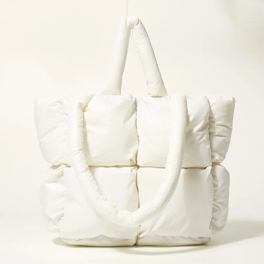 Large Tote Padded Handbag